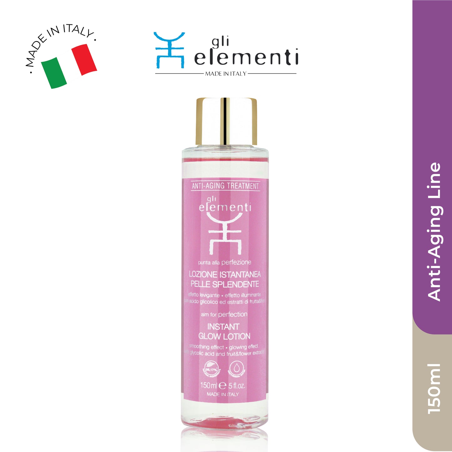 Gli Elementi Instant Glow Lotion 150ml