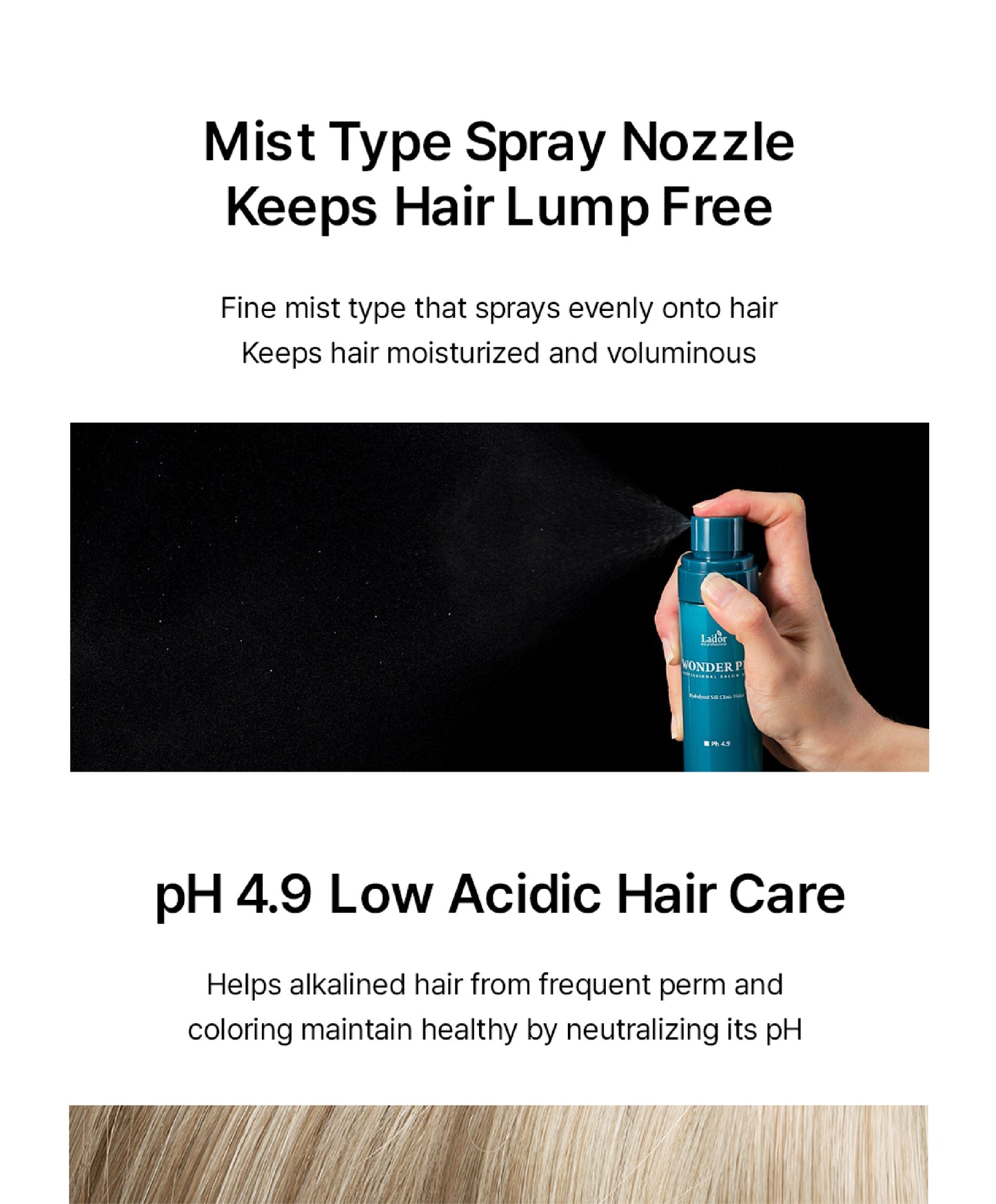 Lador Wonder Pic Clinic Hair Water 100ml MaysonBeauty