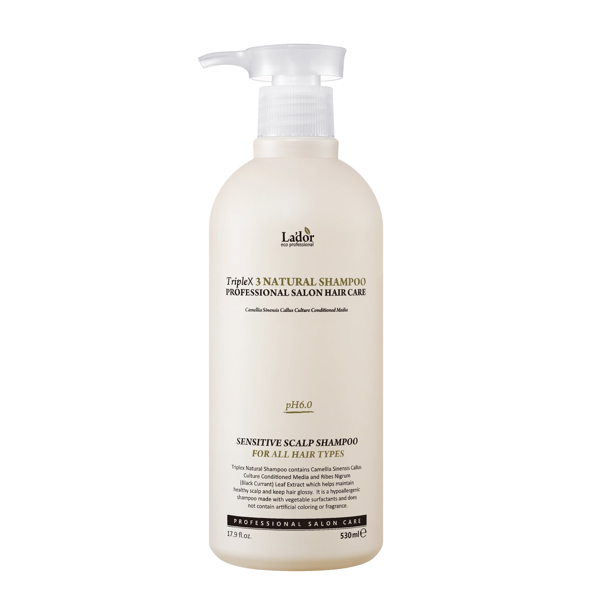 Lador Triplex3 Natural Shampoo 530ml MaysonBeauty