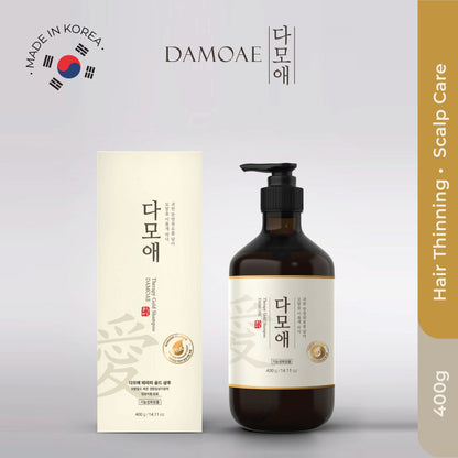 DAMOAE Therapy Gold Hair Loss Shampoo 400ml MaysonBeauty