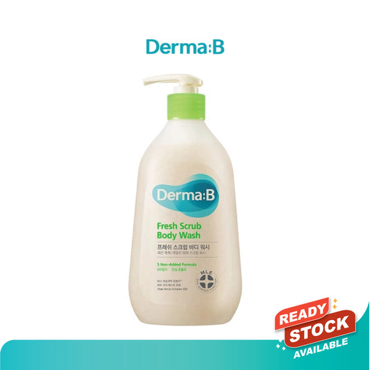 Derma:B Fresh Scrub Body Wash 420ml