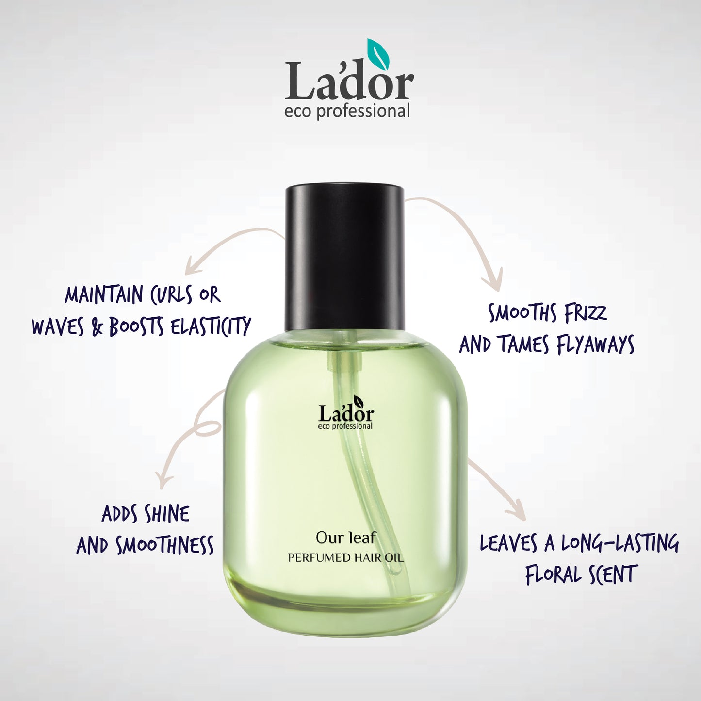 Lador Perfumed Hair Oil - Our Leaf 80ml Mayson Beauty
