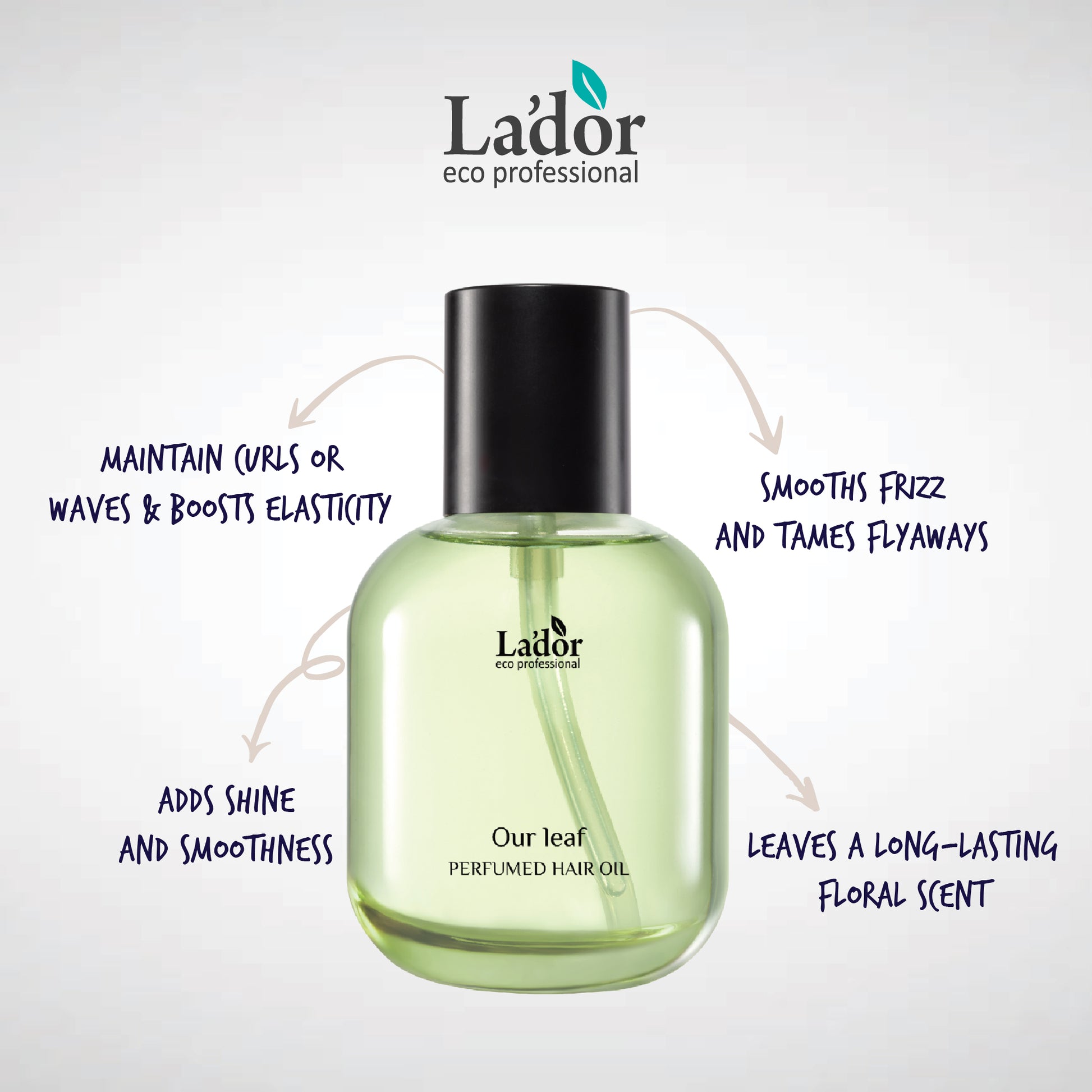 Lador Perfumed Hair Oil - Our Leaf 80ml Mayson Beauty