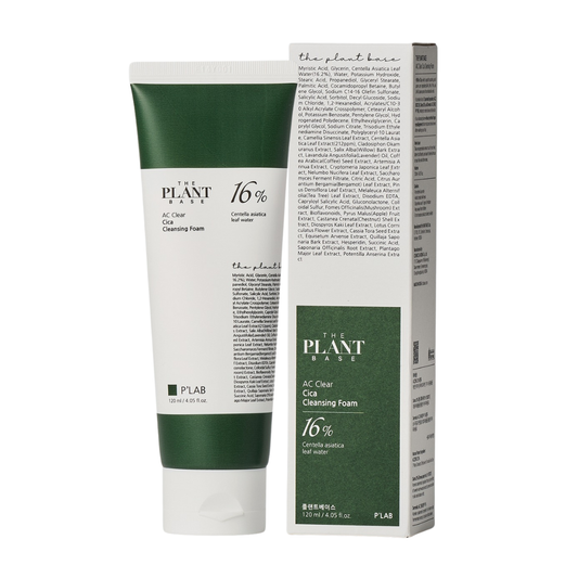 The Plant Base AC Clear Cica Cleansing Foam 120ml Mayson Beauty