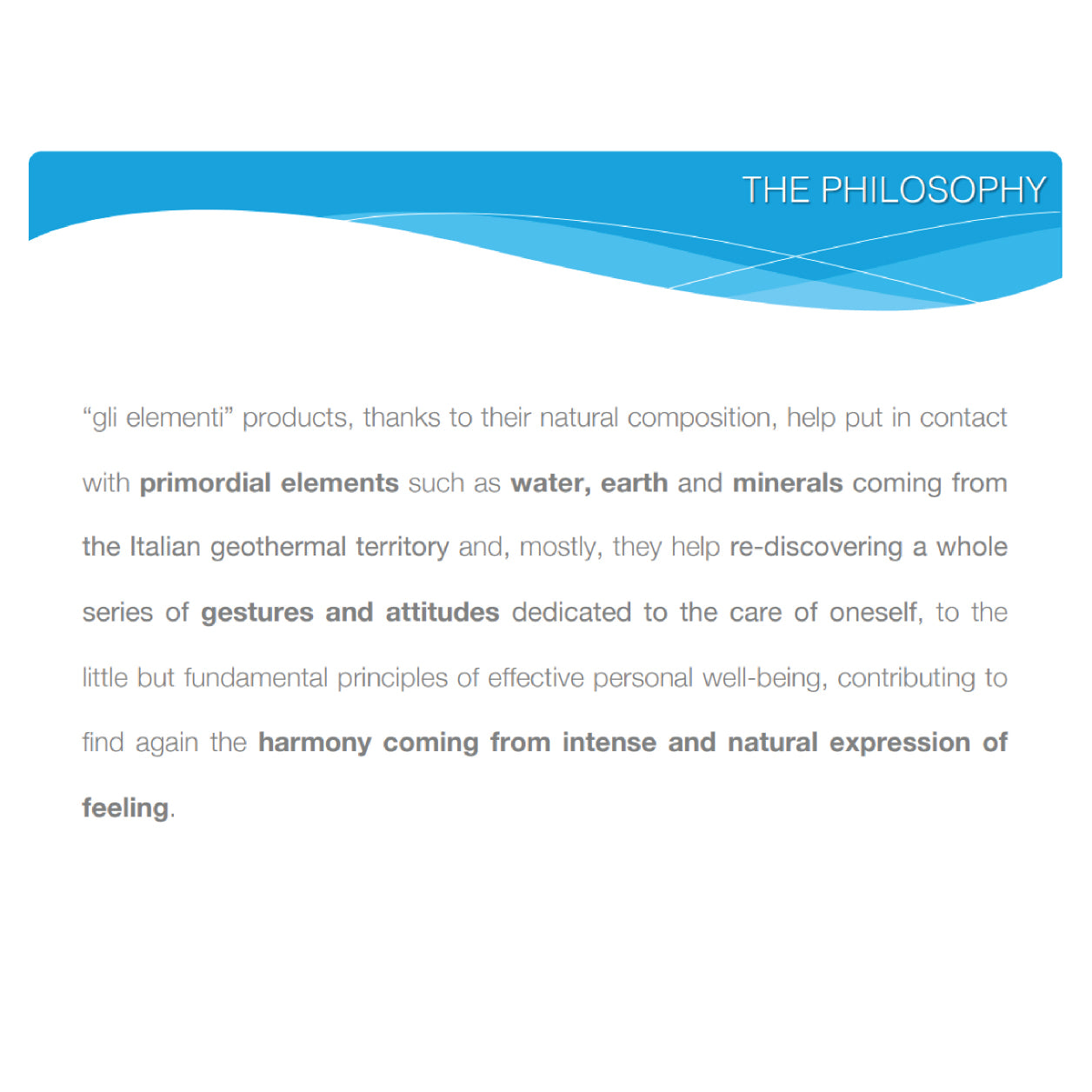 Active ingredients in Gli Elementi Prodigious Smoothness Retinol-Like Serum