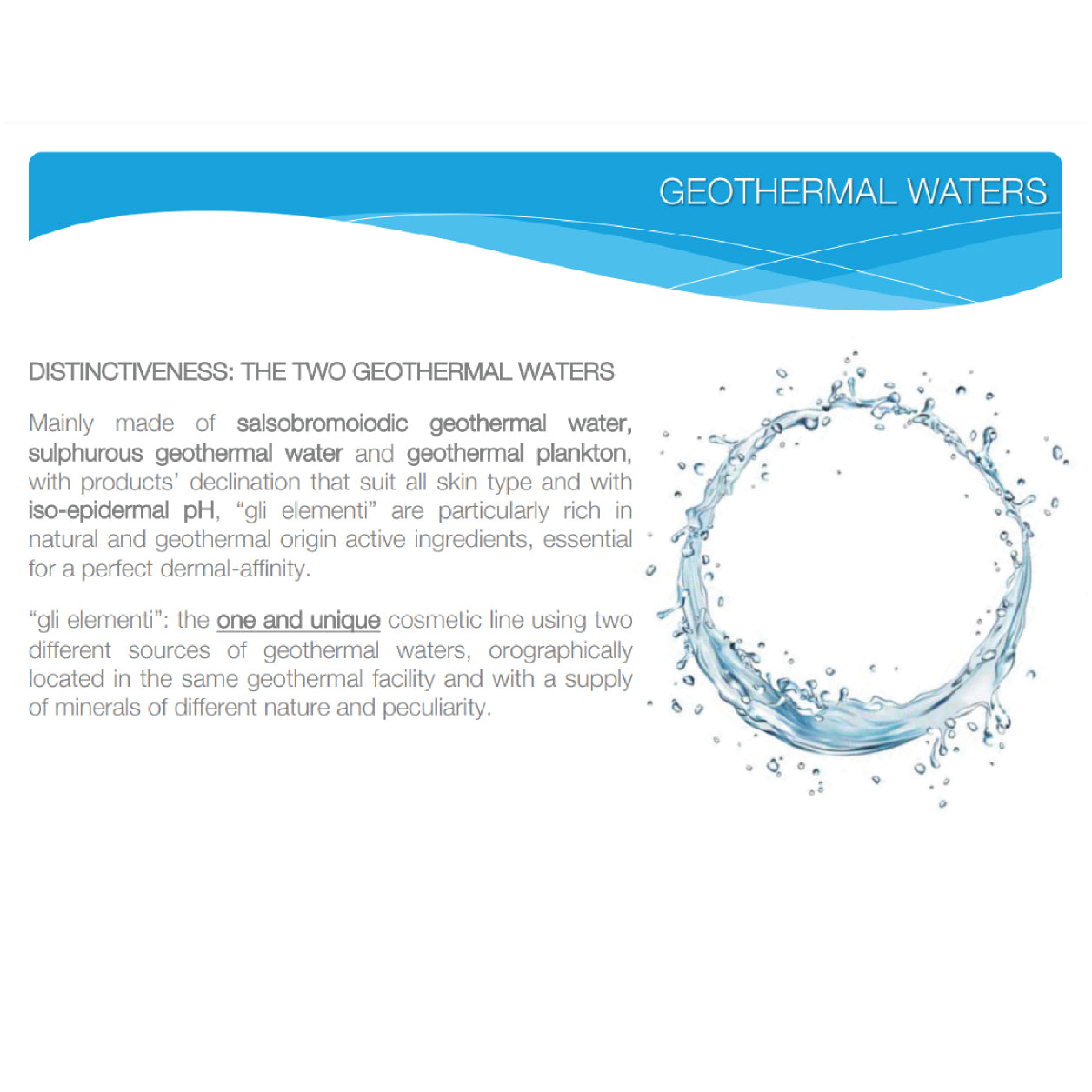 Active ingredients in Gli Elementi Prodigious Smoothness Retinol-Like Serum