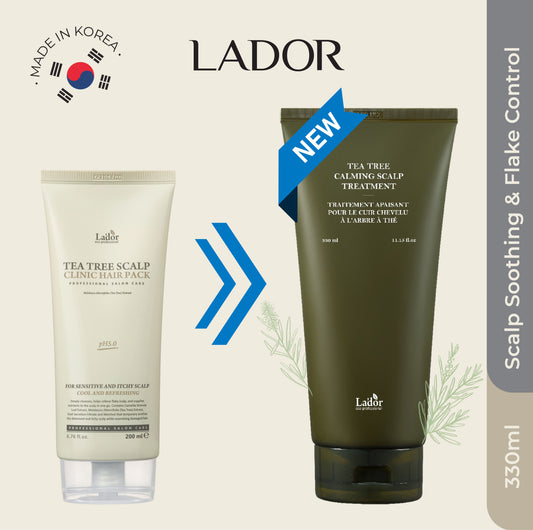 (NEW LOOK!) Lador Tea Tree Calming Scalp Treatment 330ml
