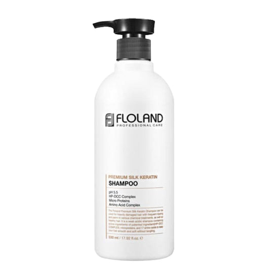 Floland Premium Silk Keratin Shampoo 530ml MaysonBeauty